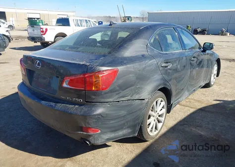 2009 Lexus Is 250 from USA, damaged, VIN JTHCK262592032079